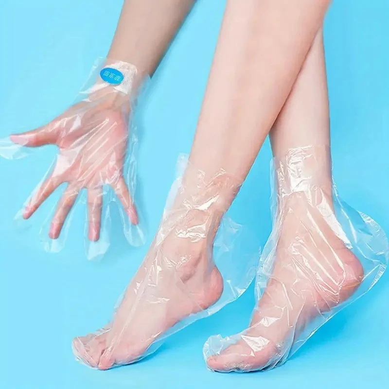 Disposable Mask Blue - Thick Disposable Hand Mask Gloves, Disposable