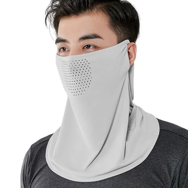 Men's Women's Ice Silk UV Prot - огляд і ціна Sports Mask Breathable
